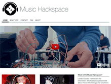 Tablet Screenshot of musichackspace.org